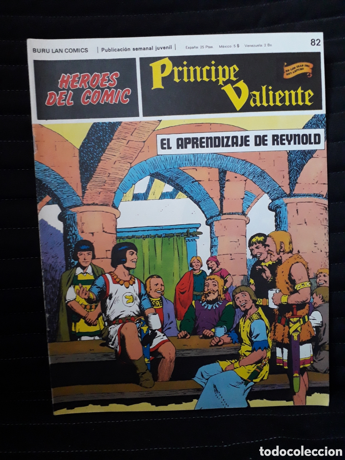 C&oacute;mics: PR&Iacute;NCIPE VALIENTE N&Uacute;MERO 82. EL APRENDIZAJE DE REYNOLD. ED BURU LAN