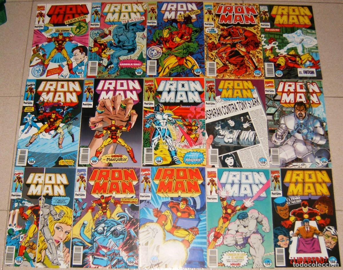 C&oacute;mics: IRON MAN vol.2 Forum 01 a 15 COMPLETA - Foto 1
