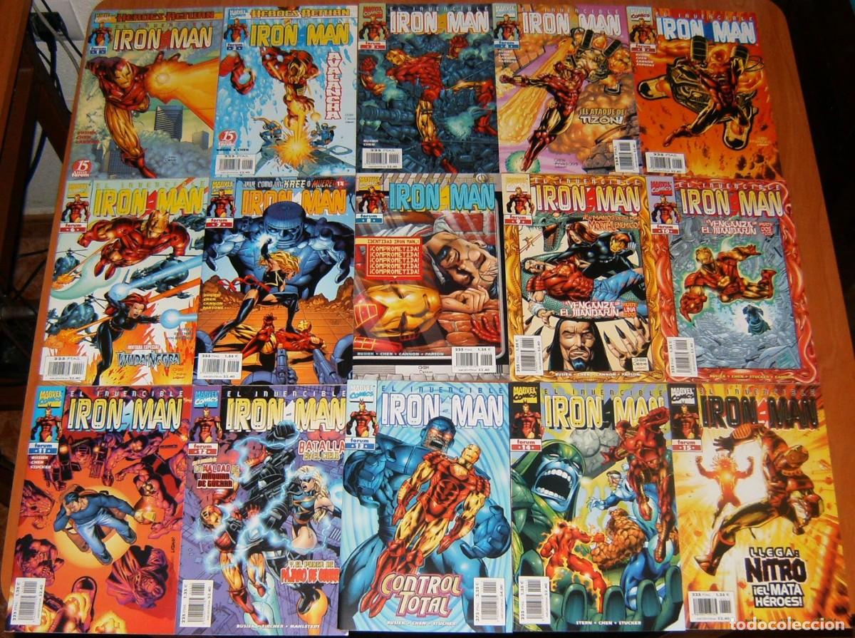 C&oacute;mics: IRON MAN vol.4 Forum 01 a 15 LOTE