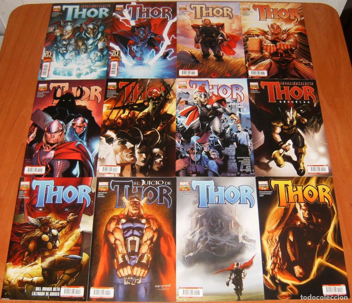 C&oacute;mics: THOR de STRACZYNSKY y FRACTION. 01 a 37 + 1 a 25. PANINI - Foto 2