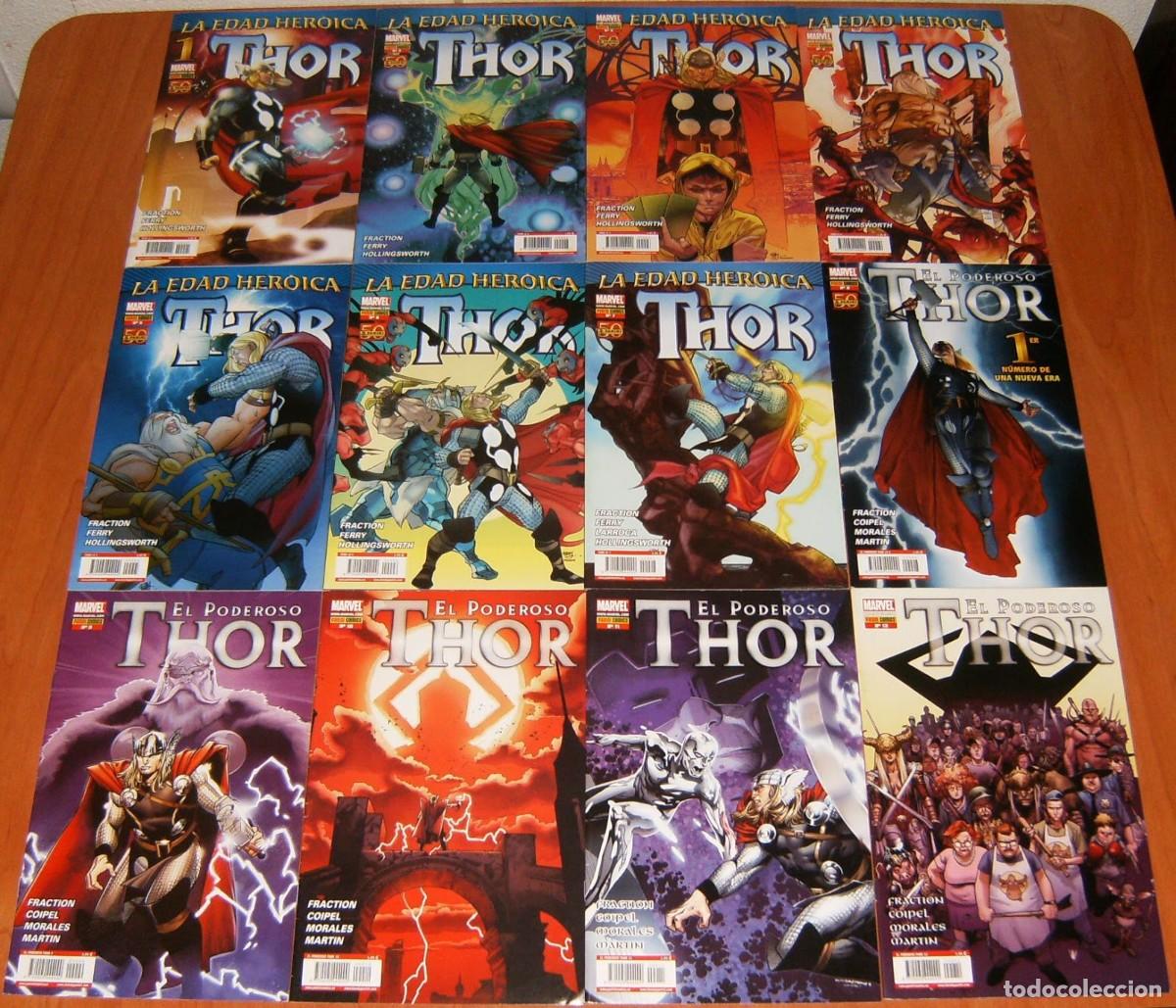 C&oacute;mics: THOR de STRACZYNSKY y FRACTION. 01 a 37 + 1 a 25. PANINI - Foto 5