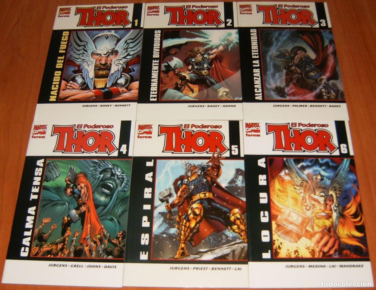 C&oacute;mics: THOR Vol.5 01 a 10 FORUM - PANINI. COMPLETA