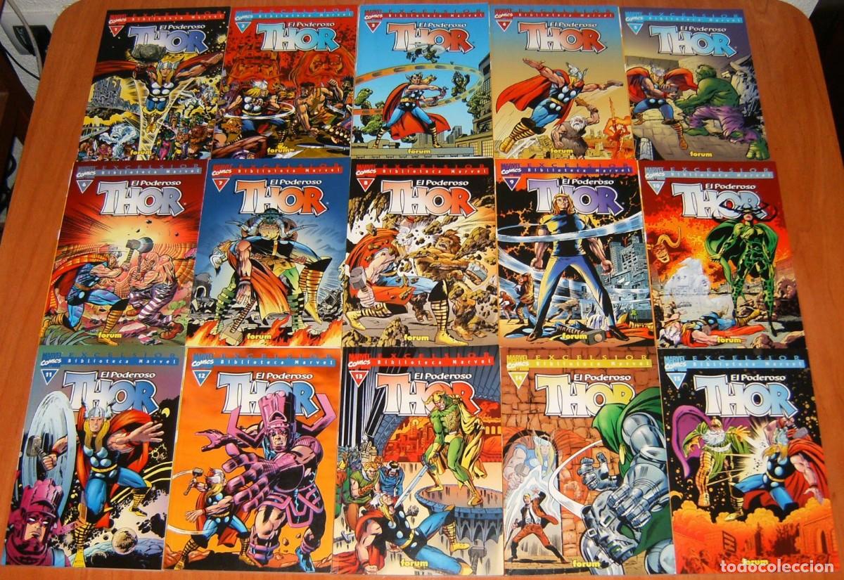 C&oacute;mics: THOR Biblioteca Marvel. FORUM N&uacute;meros 01 a 22 (de 37) - Foto 1