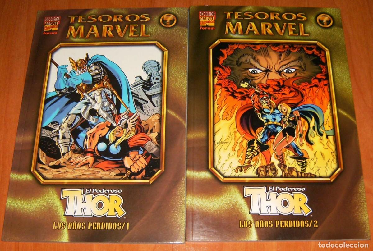 C&oacute;mics: EL PODEROSO THOR . LOS A&Ntilde;OS PERDIDOS 1 y 2 . TESOROS MARVEL . FORUM - Foto 1