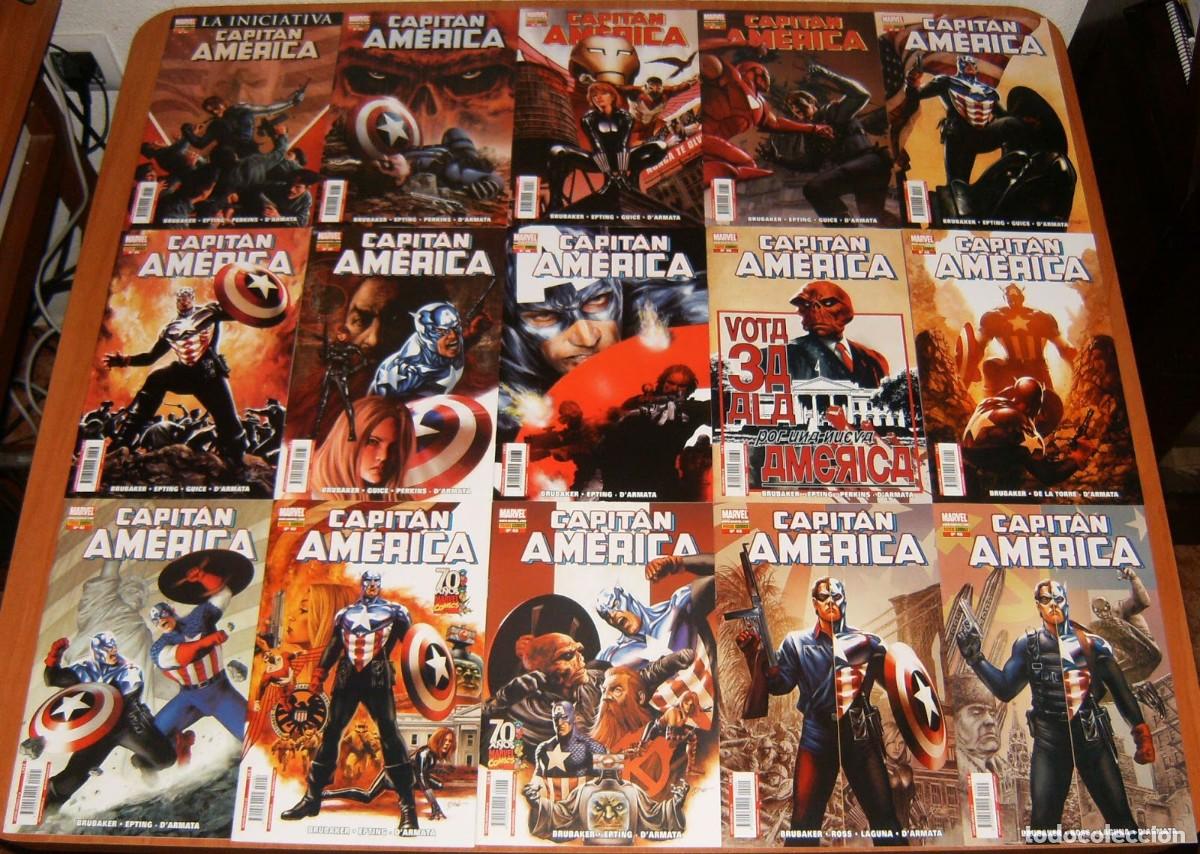 C&oacute;mics: CAPITAN AMERICA de BRUBAKER. 01 a 63 + 1 a 25 COMPLETA. PANINI - Foto 3