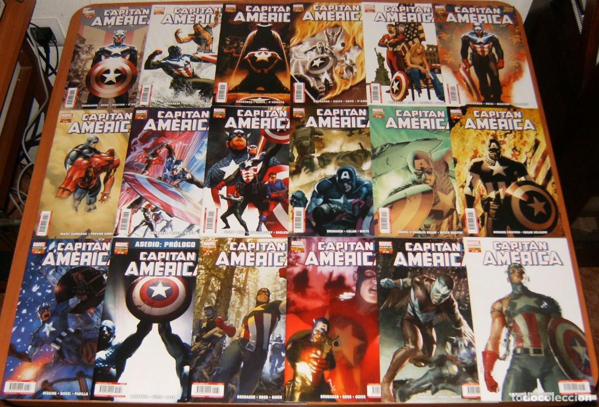 C&oacute;mics: CAPITAN AMERICA de BRUBAKER. 01 a 63 + 1 a 25 COMPLETA. PANINI - Foto 4