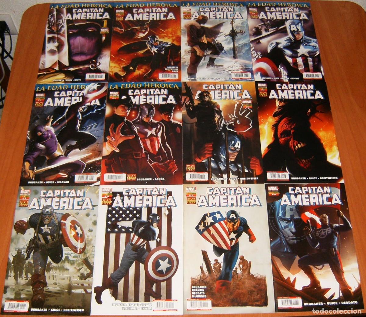 C&oacute;mics: CAPITAN AMERICA de BRUBAKER. 01 a 63 + 1 a 25 COMPLETA. PANINI - Foto 5