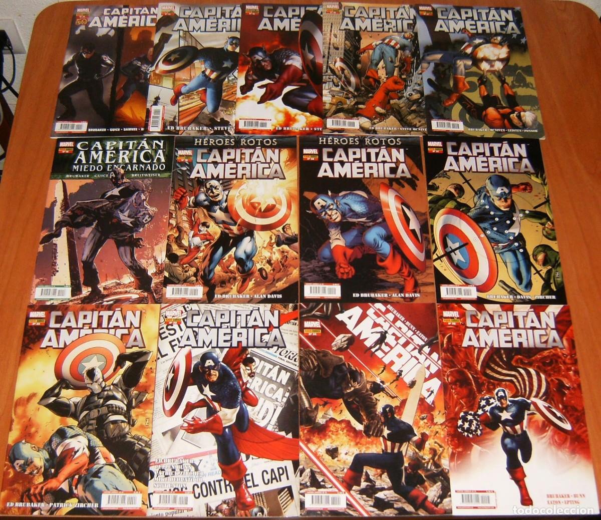 C&oacute;mics: CAPITAN AMERICA de BRUBAKER. 01 a 63 + 1 a 25 COMPLETA. PANINI - Foto 6