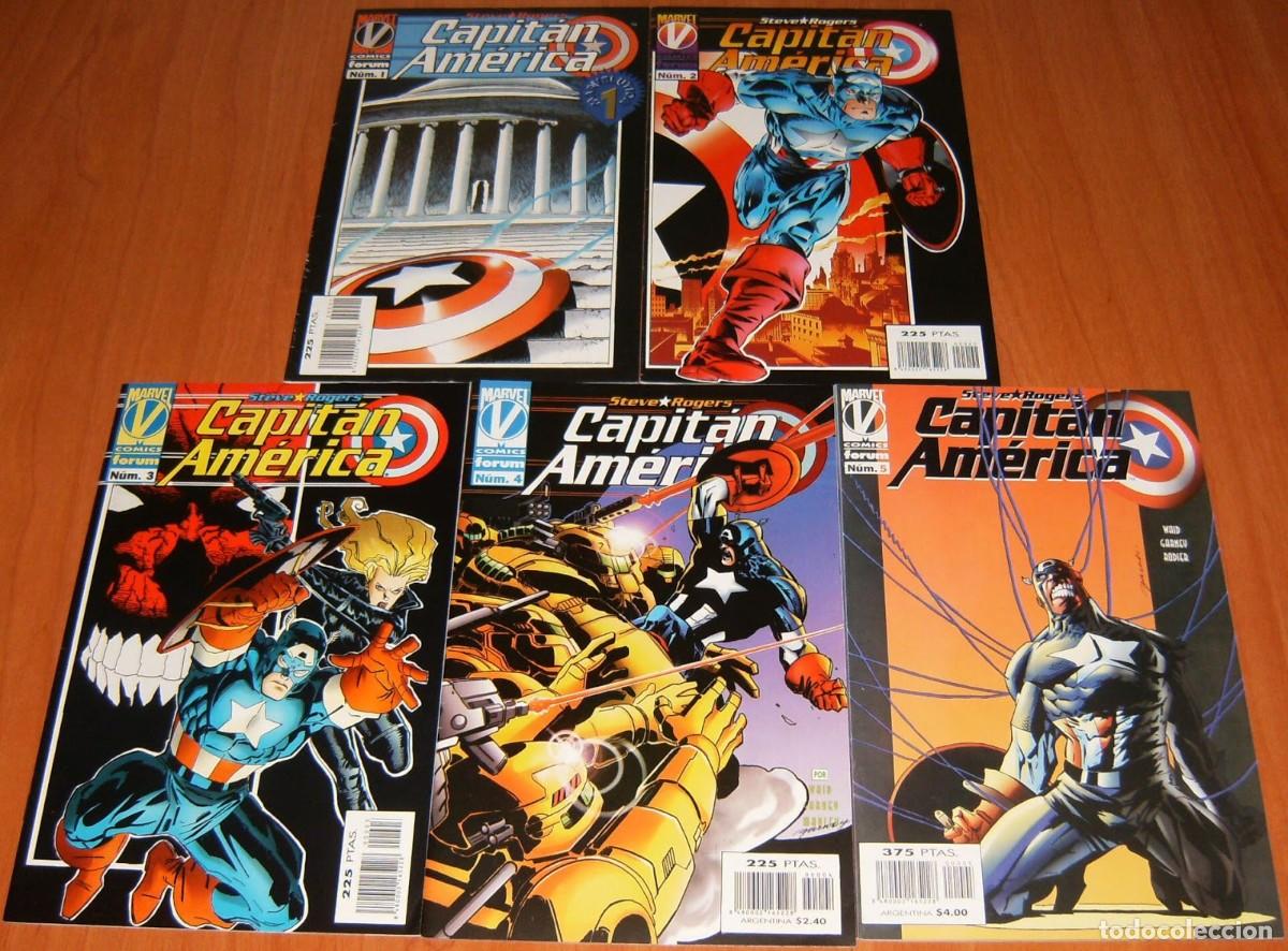 C&oacute;mics: CAPITAN AMERICA Vol.3 y 4. Forum ETAPA COMPLETA - Foto 1