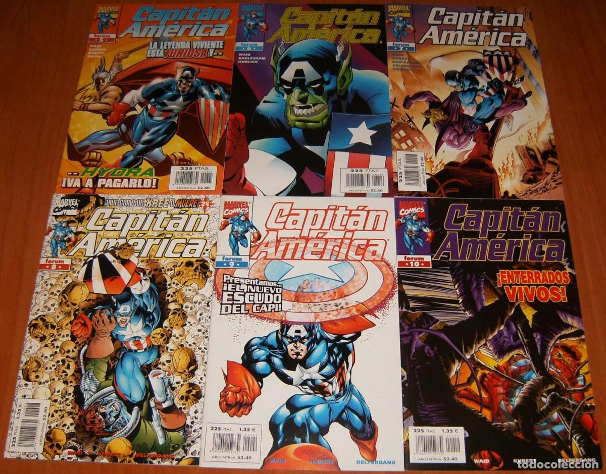 C&oacute;mics: CAPITAN AMERICA Vol.3 y 4. Forum ETAPA COMPLETA - Foto 4
