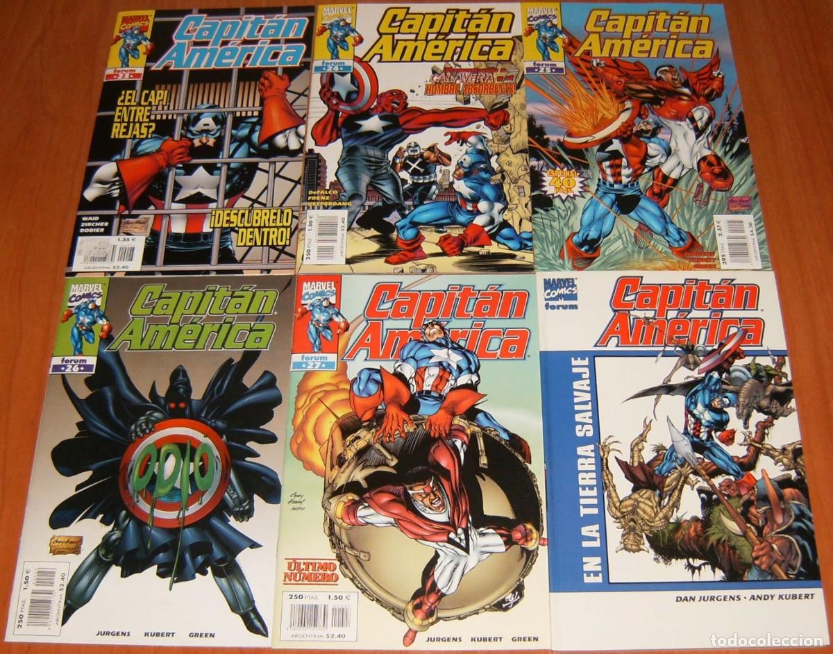 C&oacute;mics: CAPITAN AMERICA Vol.3 y 4. Forum ETAPA COMPLETA - Foto 7