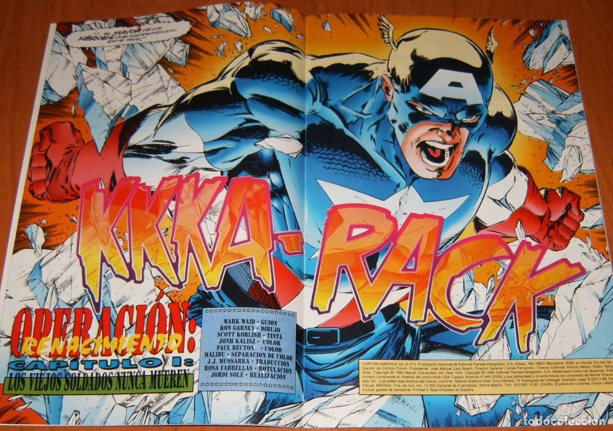 C&oacute;mics: CAPITAN AMERICA Vol.3 y 4. Forum ETAPA COMPLETA - Foto 9