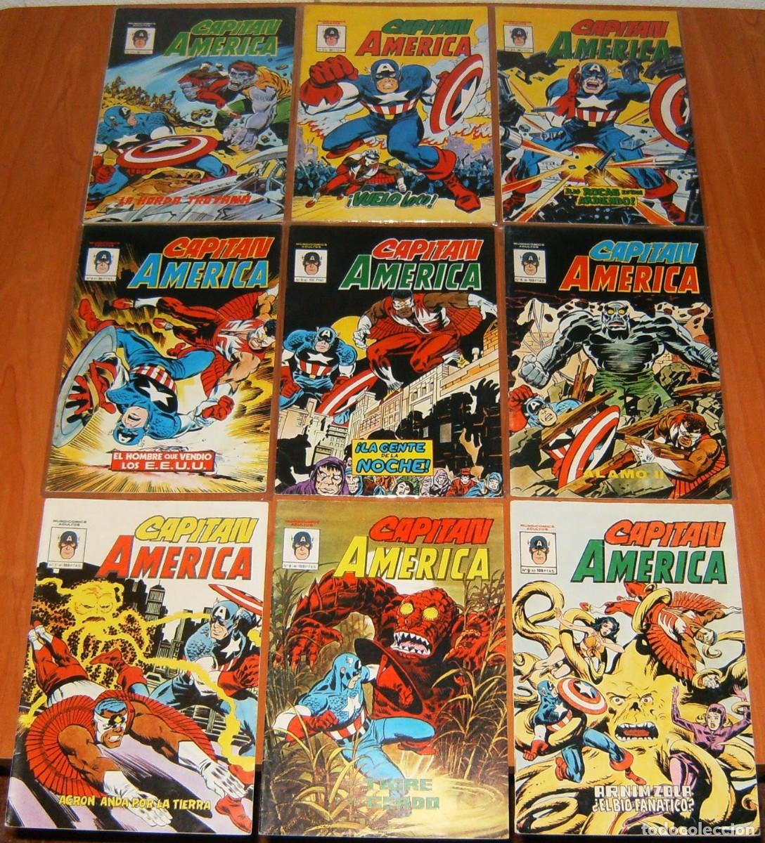 C&oacute;mics: CAPITAN AMERICA Mundi Comics 01 a 09 LOTE - Foto 1