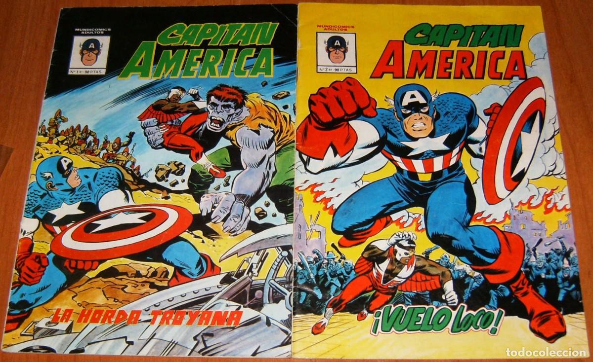 C&oacute;mics: CAPITAN AMERICA Mundi Comics 01 a 09 LOTE - Foto 2