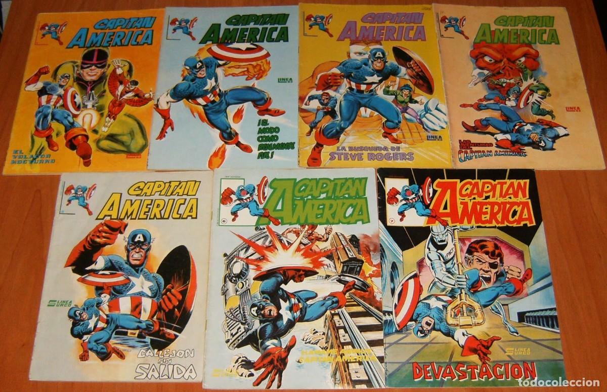 C&oacute;mics: CAPITAN AMERICA Surco 01 a 07 LOTE