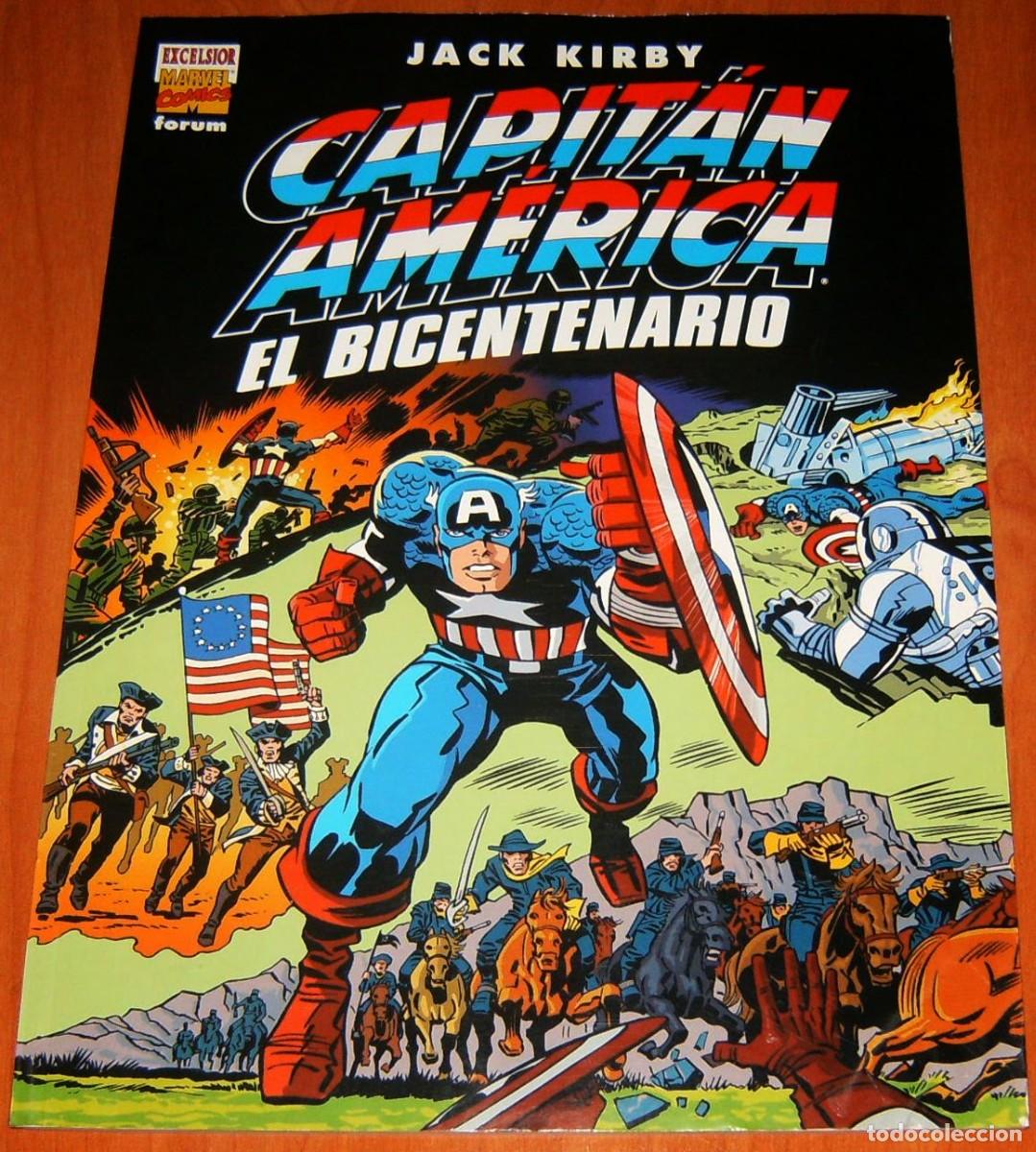 Comics: CAPITAN AMERICA . EL BICENTENARIO . JACK KIRBY . FORUM