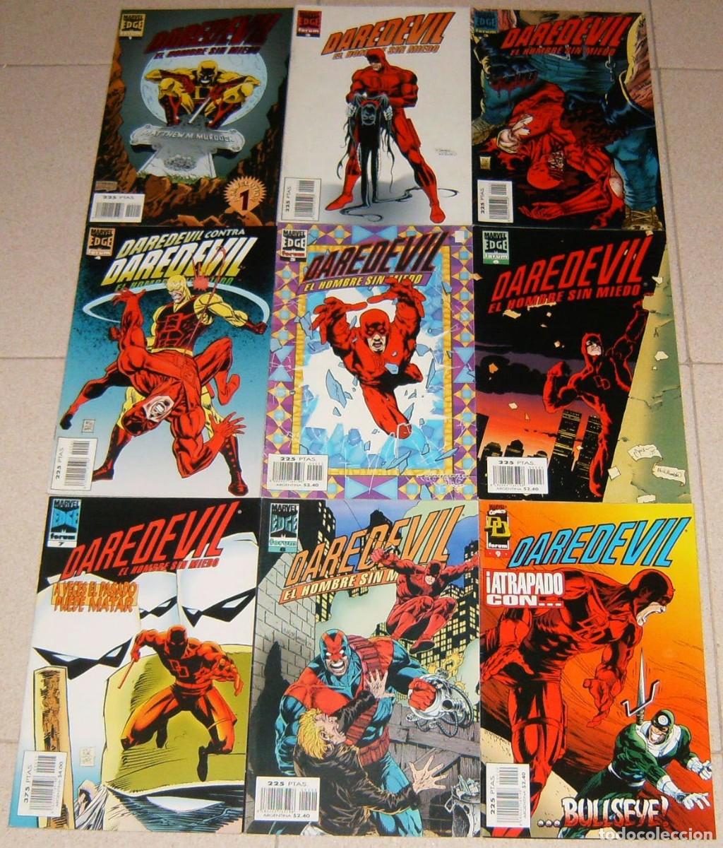Comics: DAREDEVIL vol.2 bis ( EDGE ) N&Uacute;MEROS 1 2 3 4 5 6 7 8 9 Forum . LOTE DE 9 NUMEROS