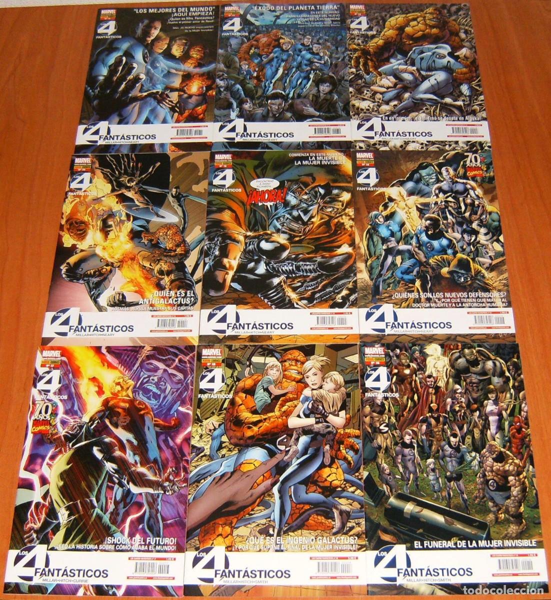 C&oacute;mics: LOS 4 FANTASTICOS vol 7 De MARK MILLAR y BRIAN HITCH. ETAPA COMPLETA.