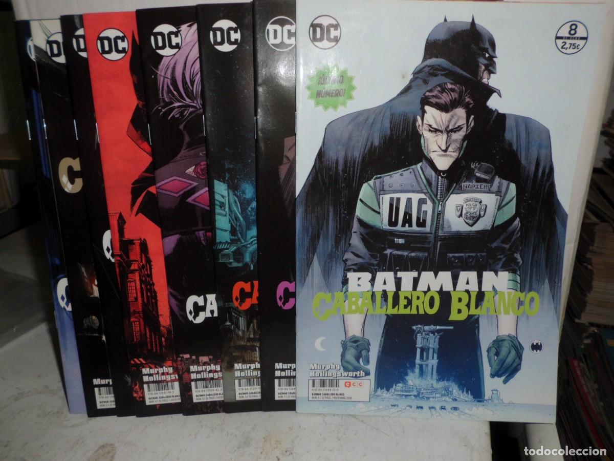 C&oacute;mics: BATMAN EL CABALLERO BLANCO COMPLETA 8 N&ordm; ECC ...... - Foto 1