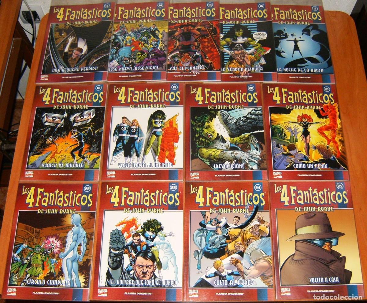 C&oacute;mics: LOS 4 FANTASTICOS de BYRNE 01 a 25 COMPLETO - Foto 2