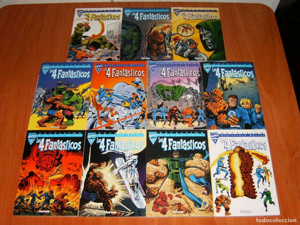 C&oacute;mics: LOS 4 FANTASTICOS Biblioteca Marvel COMPLETA Forum