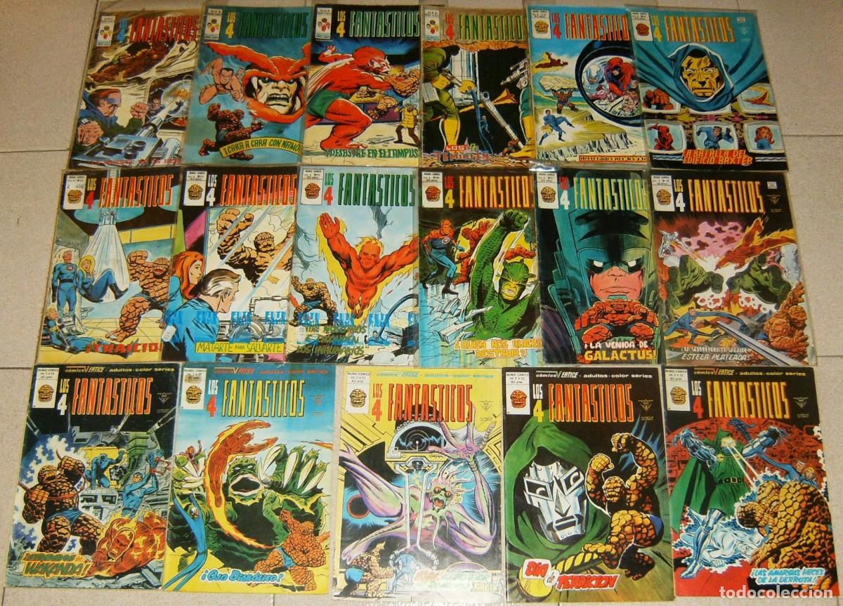 C&oacute;mics: LOS 4 FANTASTICOS vol.3 V&eacute;rtice 17 a 33 LOTE