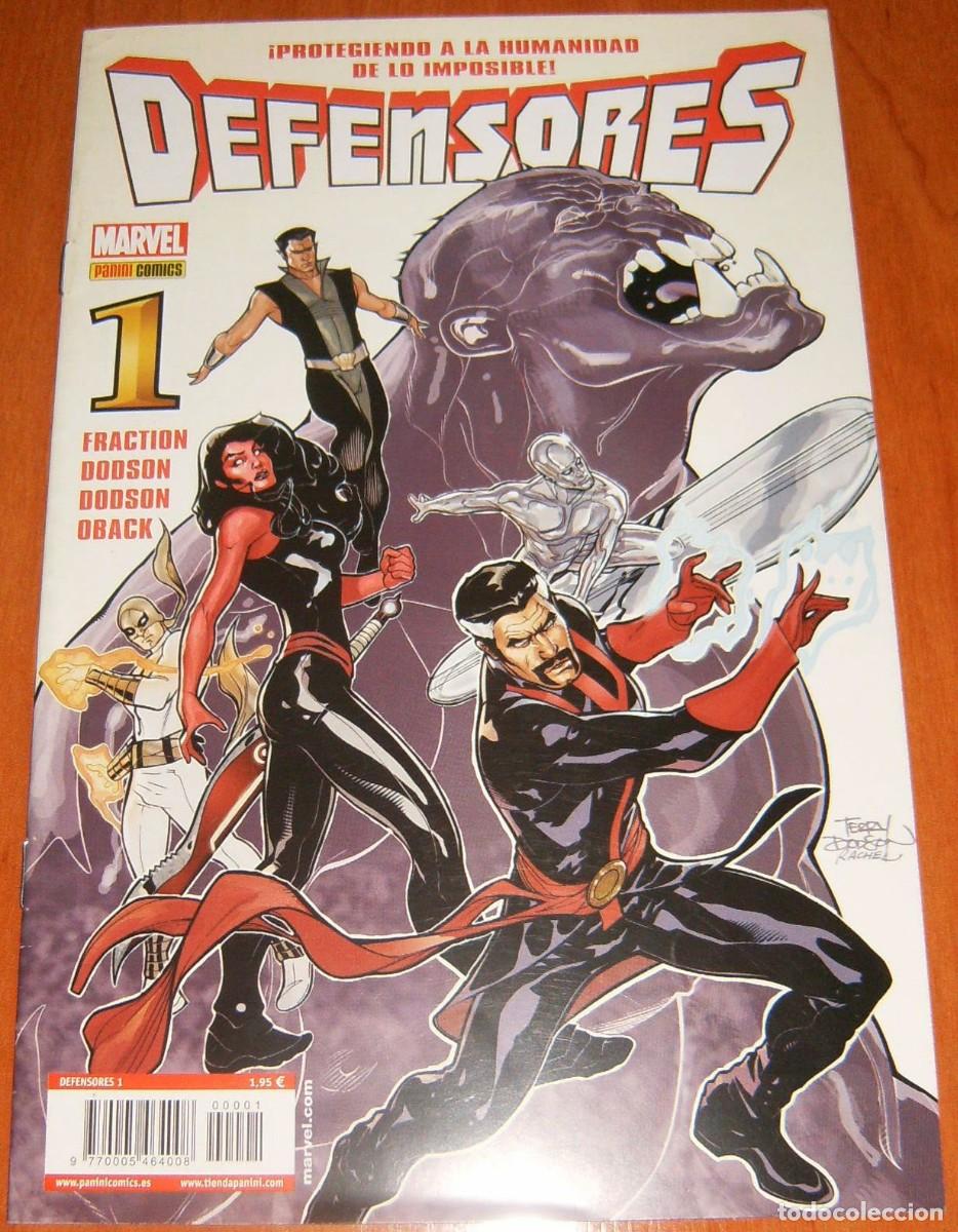 C&oacute;mics: LOS DEFENSORES Panini 01 a 09 COMPLETA - Foto 2