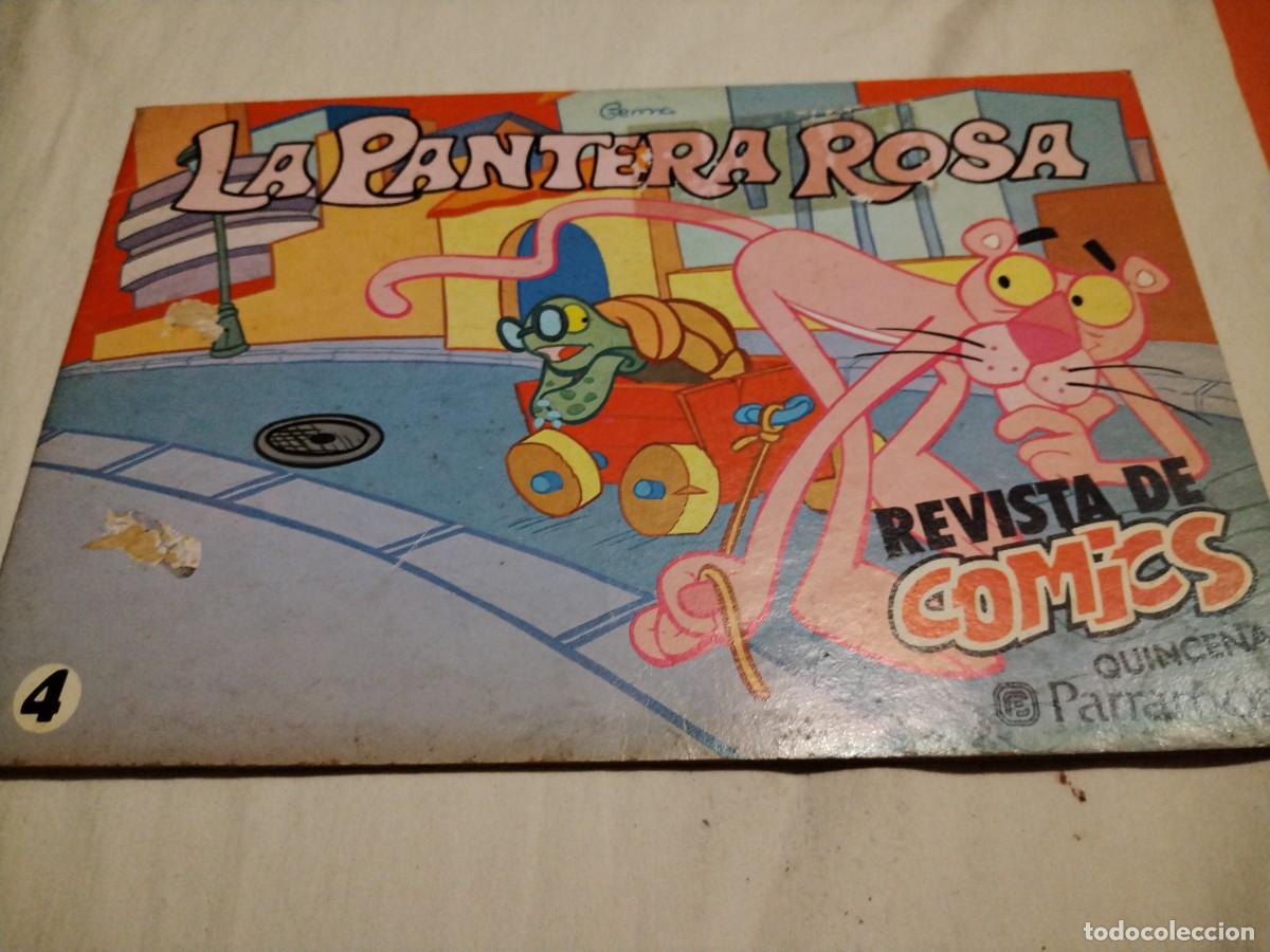 C&oacute;mics: LA PANTERA ROSA REVISTA DE COMICS QUINCENAL N&ordm; 4. PARRAM&Oacute;N 1986. 185 PTS. RARO.