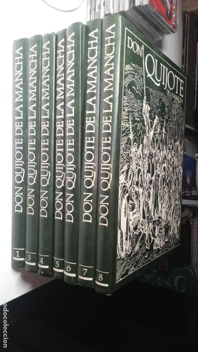 C&oacute;mics: DON QUIJOTE DE LA MANCHA 7 TOMOS (FALTA EL TOMO 2) EDICIONES CASTELL 1991