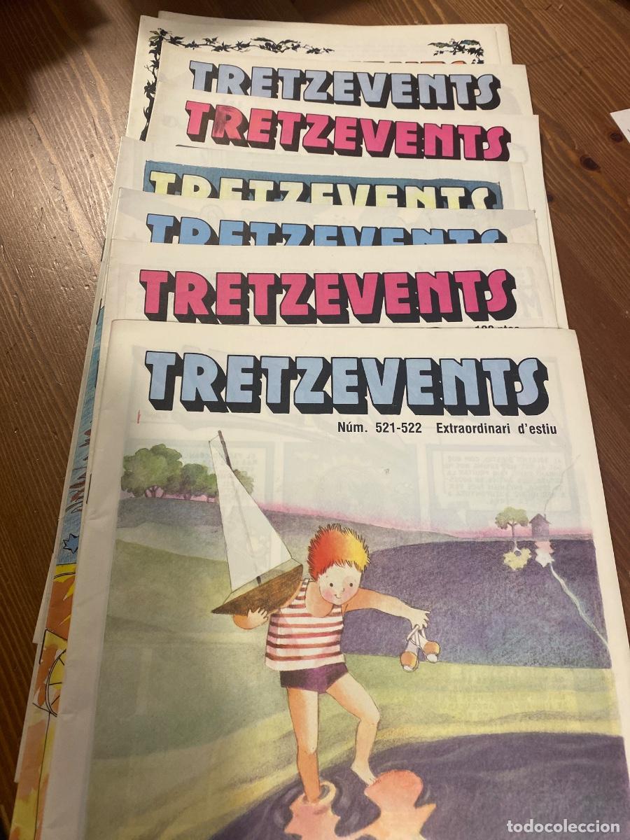 Comics: INFANTIL TRETZEVENTS 8 REVISTES N&ordm; 521 A 530 AMB AVENTURA MAMA DALTON LUCKY LUKE ANY 1987
