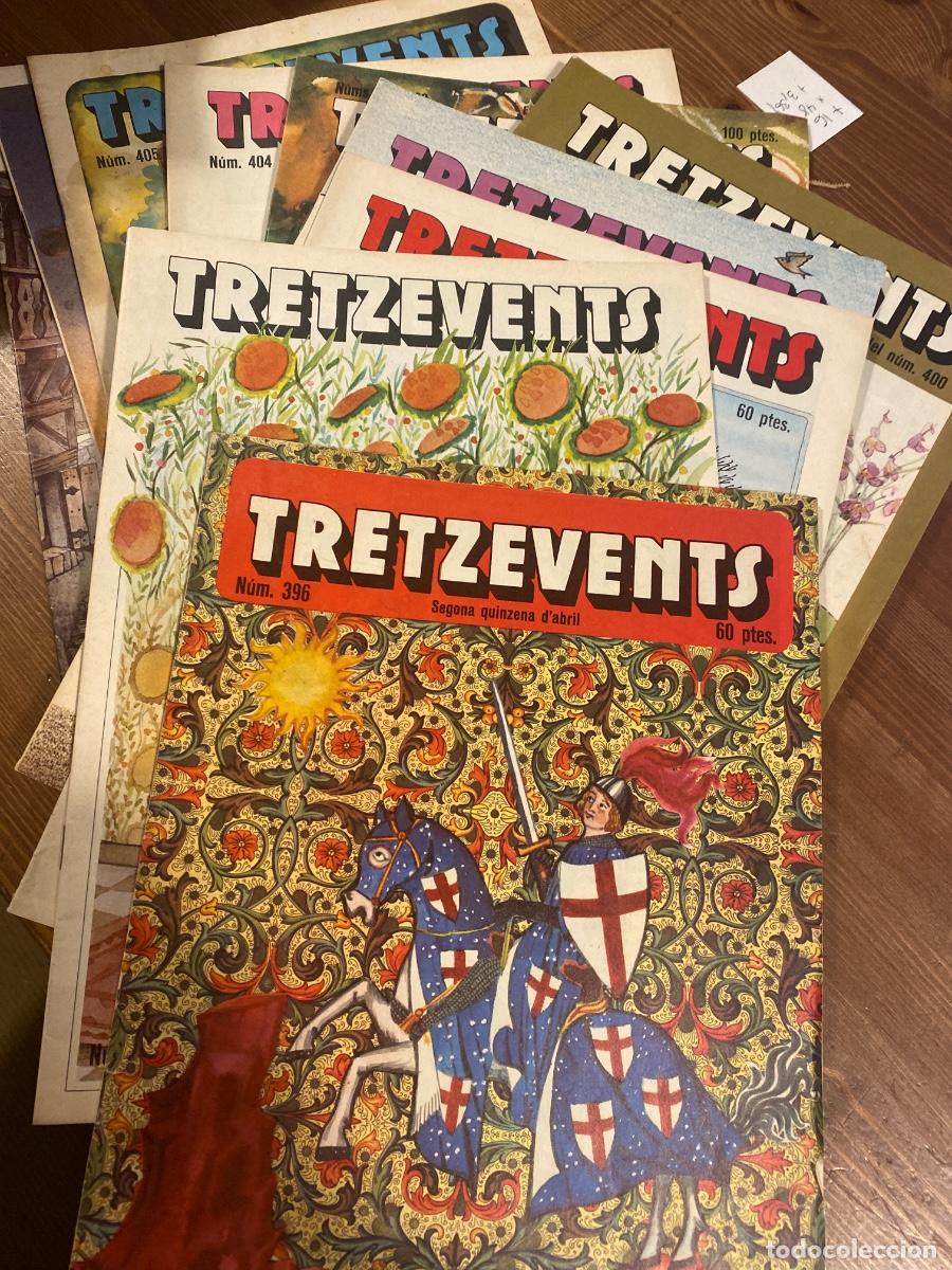 C&oacute;mics: INFANTIL TRETZEVENTS 10 REVISTES N&ordm; 396 A 407 AMB AVENTURA COMPLETA L'ODISSEA D'ASTEIX ANY 1982
