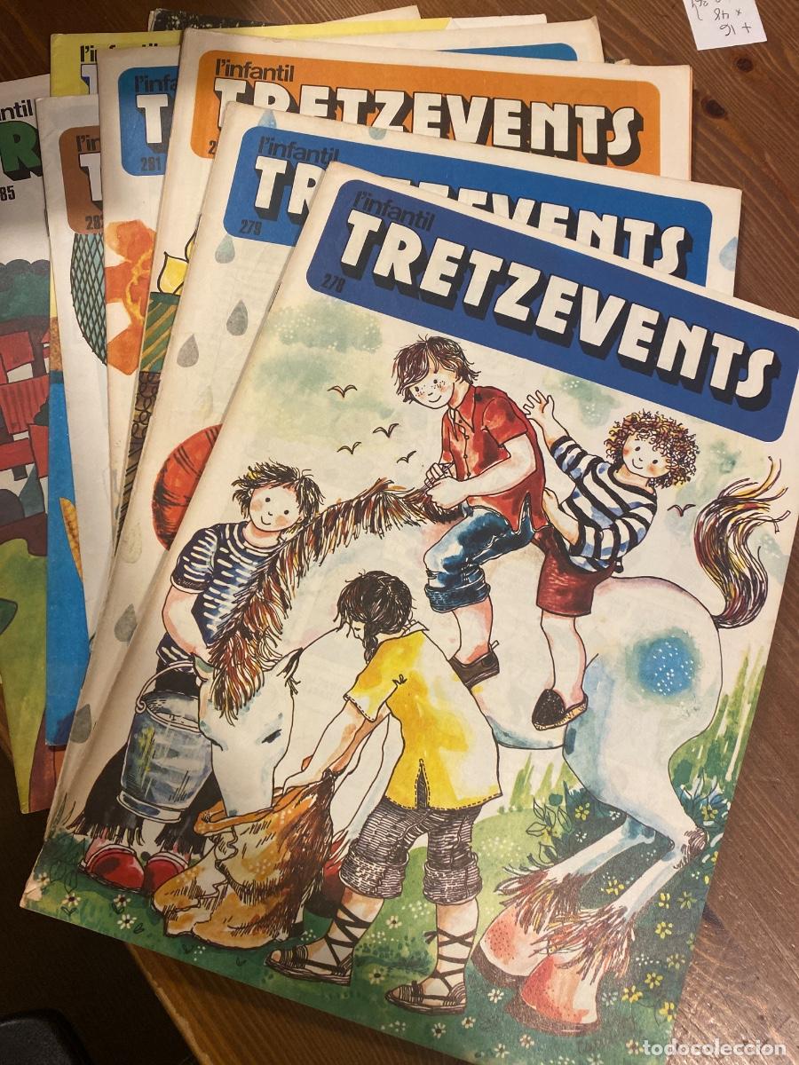 C&oacute;mics: INFANTIL TRETZEVENTS 8 REVISTES N&ordm; 278 A 288 AMB AVENTURA L'EMPERADOR SMITH LUCKY LUKE ANY 1977