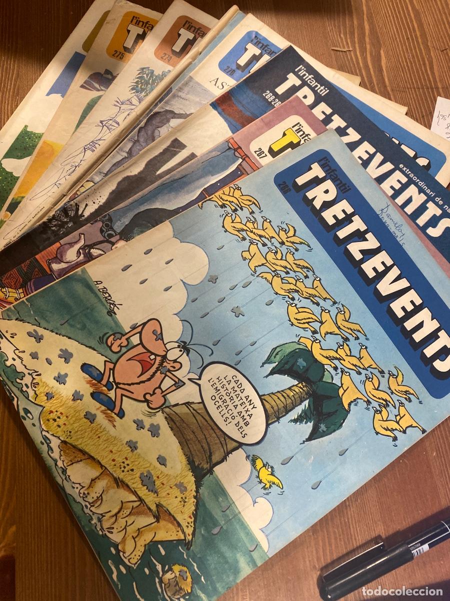 C&oacute;mics: INFANTIL TRETZEVENTS 8 REVISTES N&ordm; 266 A 276 AMB AVENTURA OBELIX I COMPANYIA ANY 1976