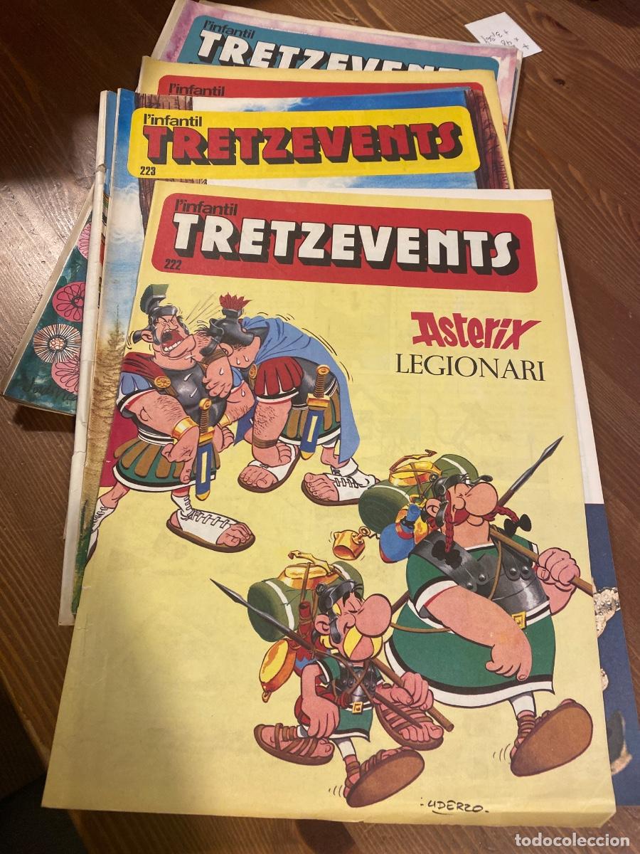 Fumetti: INFANTIL TRETZEVENTS 9 REVISTES N&ordm; 222 A 231 AMB AVENTURA ASTERIX LEGIONARI ANY 1975