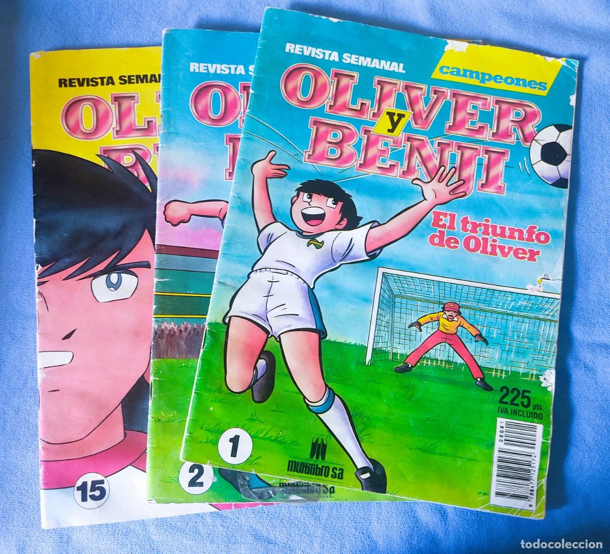 Fumetti: REVISTA SEMANAL OLIVER Y BENJI N&ordm; 1- 2 -15 CON LOS POSTERS MULTILIBRO
