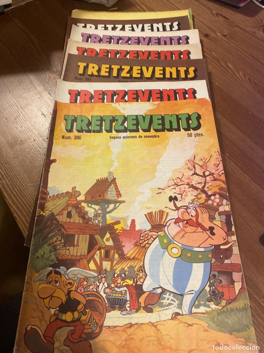 Fumetti: INFANTIL TRETZEVENTS 10 REVISTES N&ordm; 383 A 393 AMB AVENTURA COMPLETA ASTERIX AL CALDERO ANY 1981