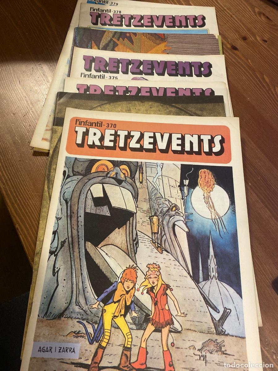 Fumetti: INFANTIL TRETZEVENTS 9 REVISTES N&ordm; 370 A 381 AMB AVENTURA ASTERIX LA GRAN RASA ANY 1981