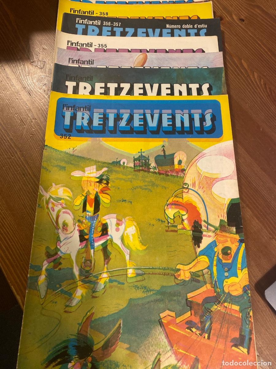 Fumetti: INFANTIL TRETZEVENTS 10 REVISTES N&ordm; 352 A 362 AMB AVENTURA COMPLETA LA CARAVANA LUCKY LUKE ANY 1980