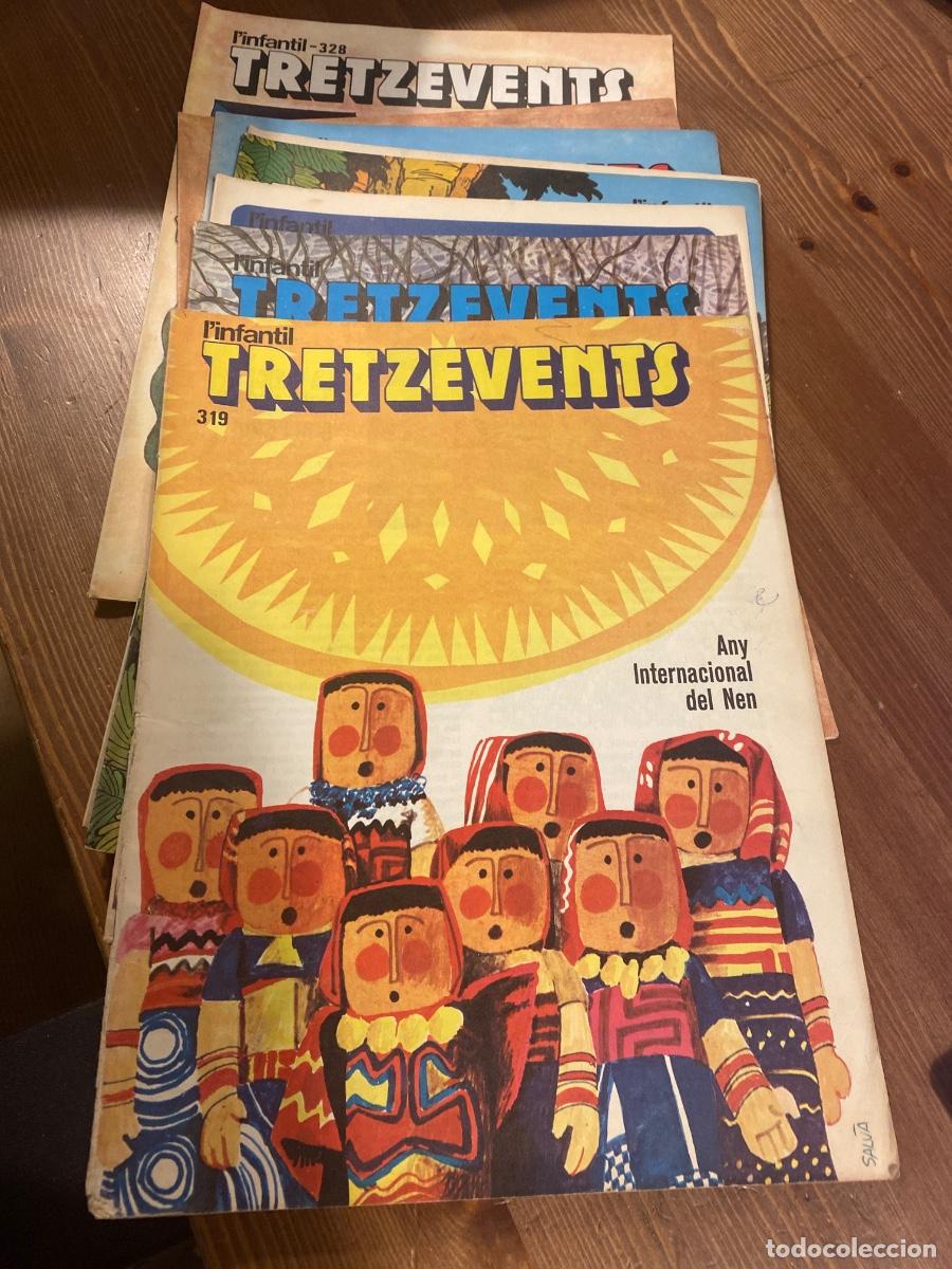 Comics: INFANTIL TRETZEVENTS 7 REVISTES N&ordm; 320 A 330 AMB AVENTURA ASTERIX ALS JOCS OLIMPICS ANY 1979
