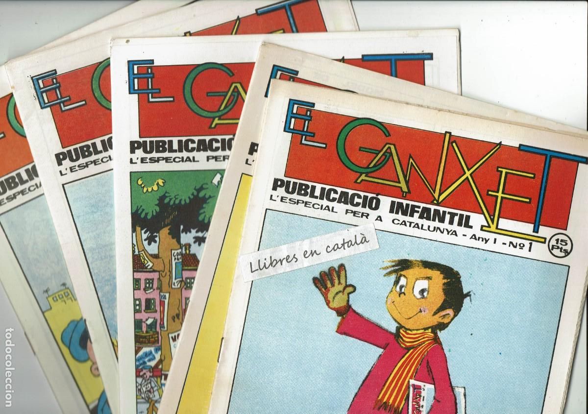 Comics: El Ganxet / Publicaci&oacute; infantil / n&ordm; 1 - 2 - 6 - 7 - 11 / Gort / Reus / 1976 / 1977