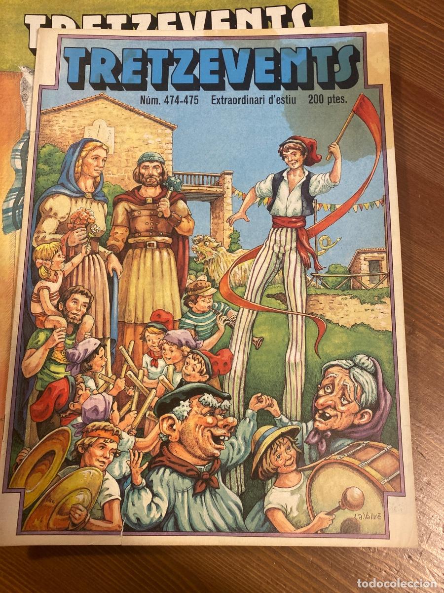 Comics : TRETZEVENTS REVISTA N&ordm; 474 -475 AVENTURA TEQUILA PER ALS DALTON LUCKY LUKE . 1985