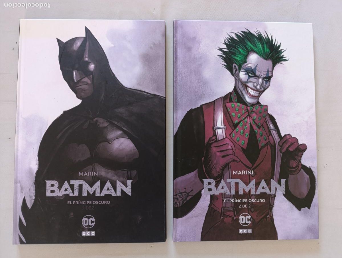 C&oacute;mics: BATMAN - EL PRINCIPE OSCURO COMPLETA - N&ordm; 1 Y 2 - MARINI - DC - ECC - TAPA DURA (117)