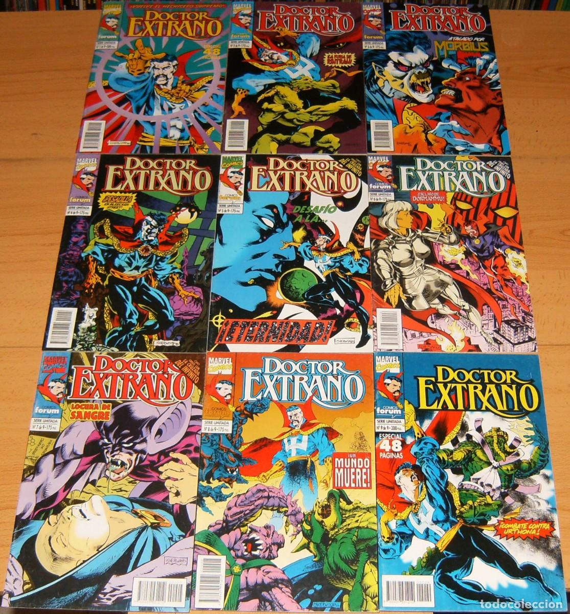 C&oacute;mics: DOCTOR EXTRA&Ntilde;O Vol.1 N&ordm;s 01 a 09, Forum, COMPLETA