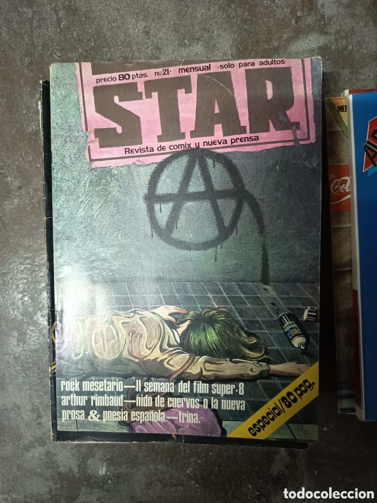 Comics: Comic STAR n&uacute;mero 21,comix y prensa marginal,