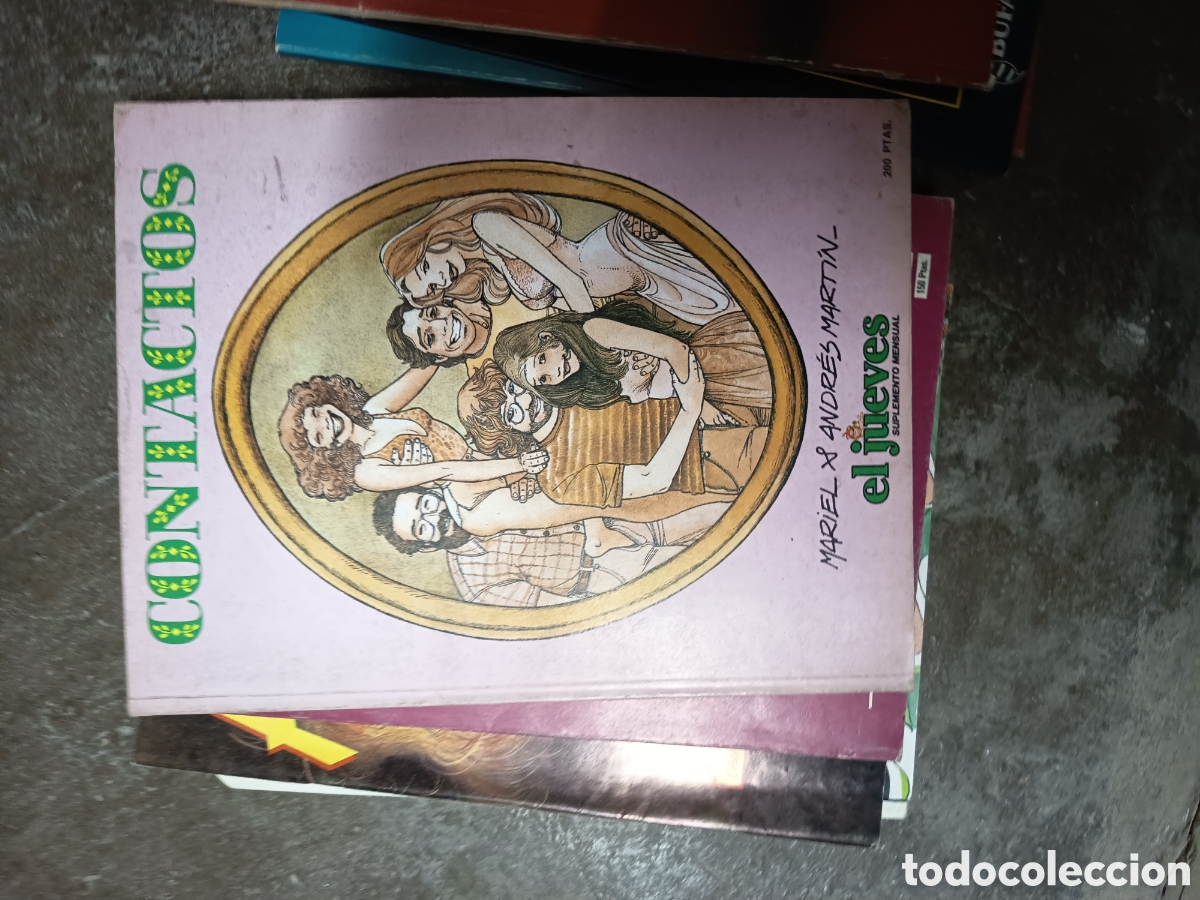 C&oacute;mics: Comic suplemento EL JUEVES &rdquo; CONTACTOS&rdquo;