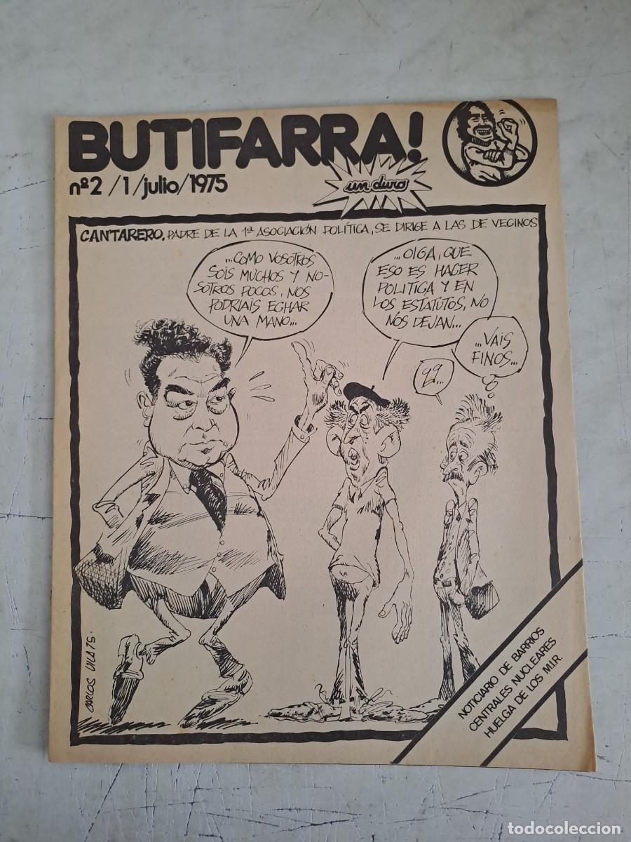 Comics: Butifarra 2, cantarero, iniciativas editoriales en buen estado Bolsa DA
