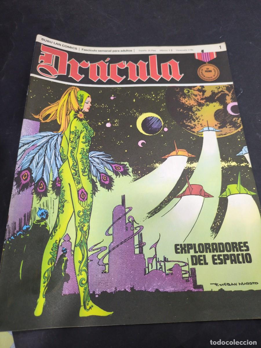 Comics : Dracula n 1. Buru lan c&oacute;mics. Fasc&iacute;culo semanal para adultos