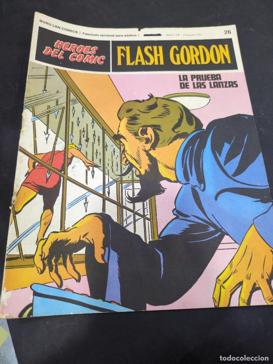 C&oacute;mics: HEROES DEL COMIC - FLASH GORDON - N&ordm; 26 - EDICIONES BURU LAN. - Foto 1