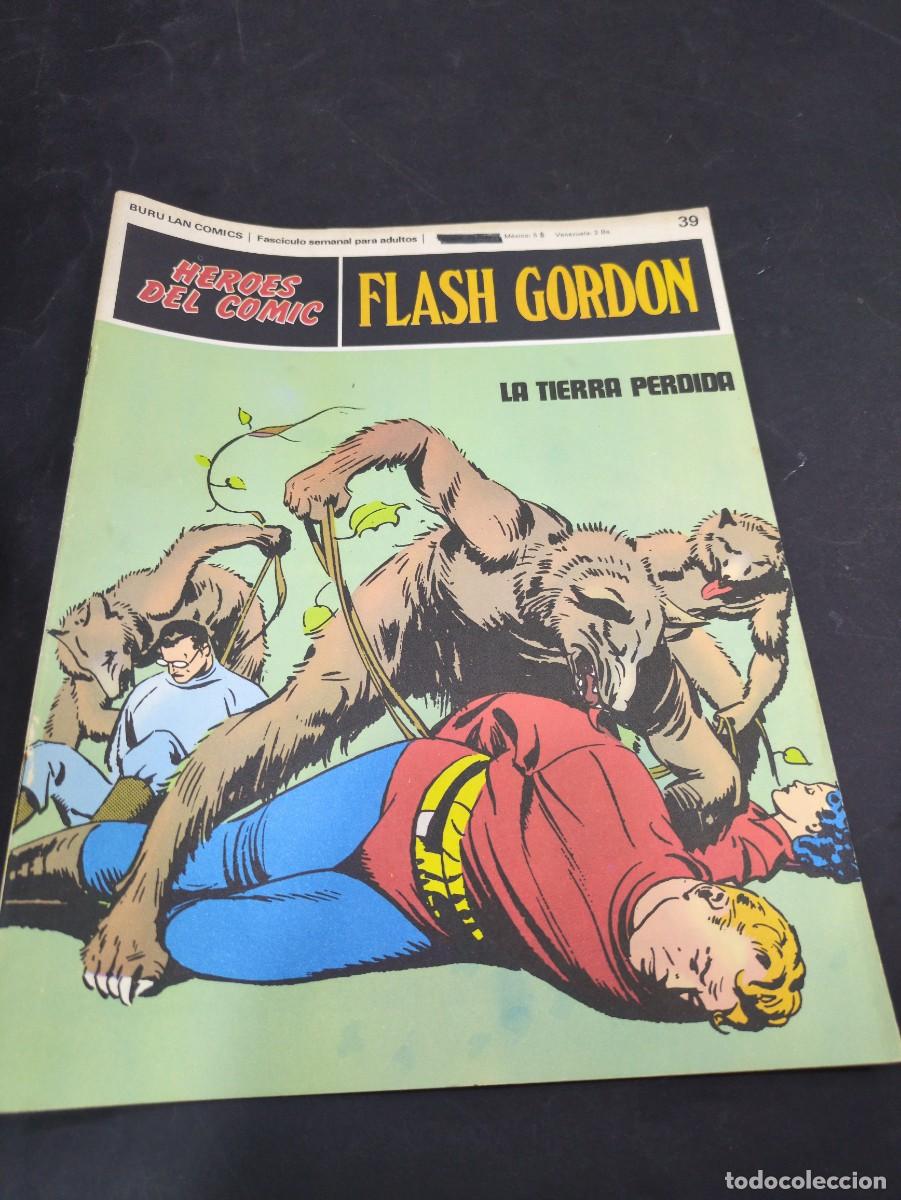 C&oacute;mics: HEROES DEL COMIC FLASH GORDON N&ordm; 39. LA TIERRA PERDIDA. BURU LAN 1971 - Foto 1