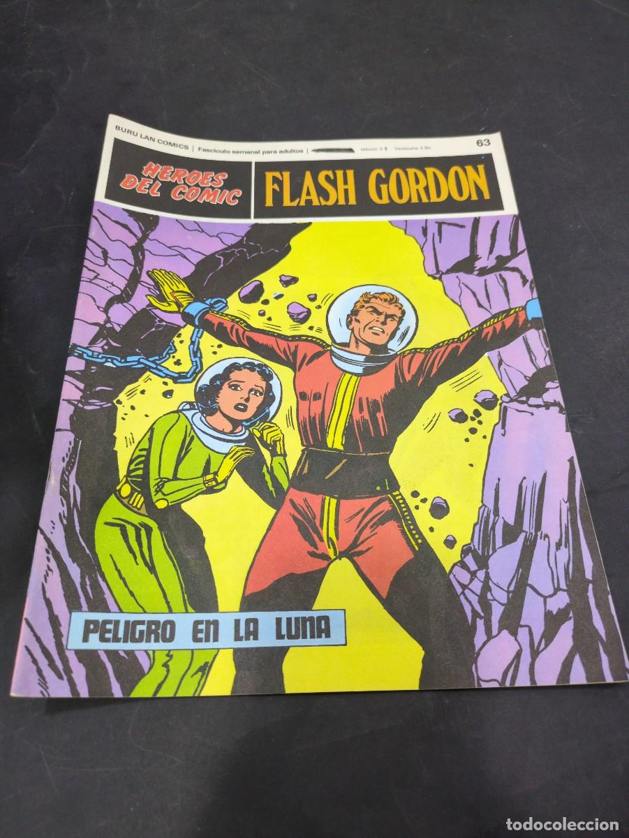 C&oacute;mics: FLASH GORDON N&ordm; 63 A&Ntilde;O 1972 PELIGRO EN LA LUNA - Foto 1